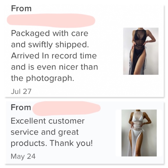 Black  Swim Mesh Coverup - Picture 11 of 15